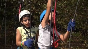 Новороссийск, ТЭЛ, 4 класс в "Веревочном парке", Гостагаевская