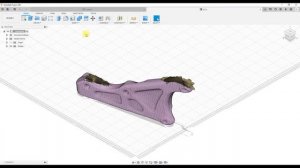 Использование отсканированных объектов в Fusion 360