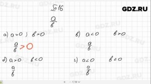№ 16- Алгебра 8 класс Макарычев