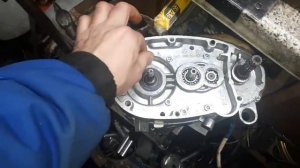 Сборка мотора V50.