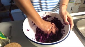 Приготовление пурпурной или фиолетовой капусты ( мор лахана туршусу)