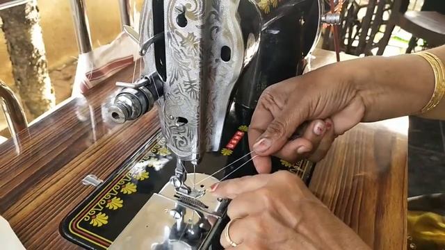 How To Put A Thread On A Sewing Machine in Tamil | தையல் மிஷினில் நூல் கோப்பது எப்படி?