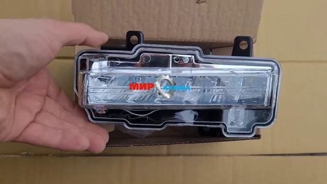 Mitsubishi Pajero 4 Drl ходовые огни диодный габарит в бампер Митсубиши Паджеро 4 МирКузова