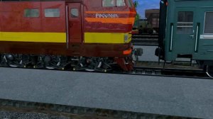 Сцепка ЧС4Т (Trainz 12)