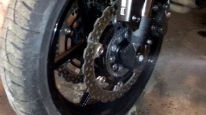 Kawasaki Versys-650 консервация на зимнее хранение.