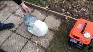 Первый запуск и обкатка бензинового генератора СКАТ УГБ-800И