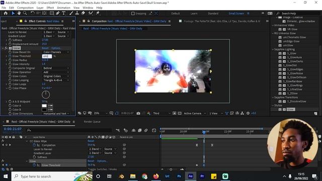 LAYER REVEAL GLOW WIPE TRANSITION [ EASY ] смотреть онлайн