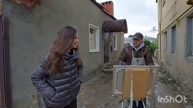 Таруса. Русская провинция. #мсх#художник#пленэр#картины