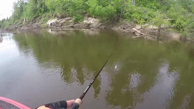 Трофеи малой реки... Ловля Голавля с лодки. Спиннинг. Супер Рыбалка 2018. смотреть онлайн