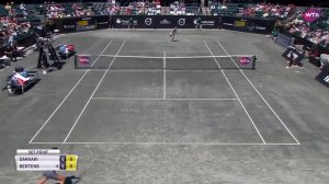 Maria Sakkari vs. Kiki Bertens | 2019 Volvo Car Open Third Round | WTA Highlights
