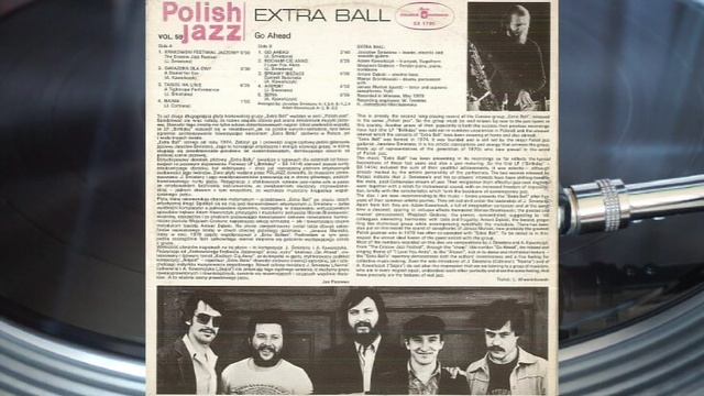 Польский мейнстрим-джаз LP 1979 Extra Ball – Go Ahead. Polish Jazz – Vol. 59