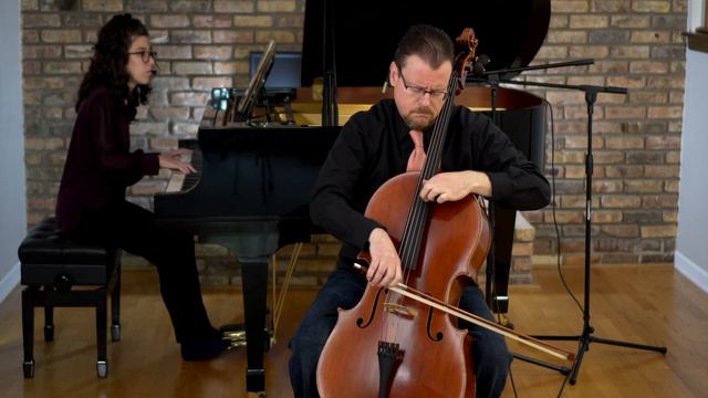 From Hugo Becker's Love Scenes, Op. 7, for cello and piano: No. 1, "First Sight" смотреть онлайн