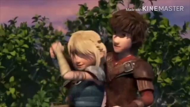 Астрид и Иккинг/ Как приручить дракона/ Дышу тобой смотреть онлайн