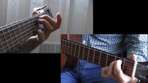 AND I LOVE HER - Как играть перебором на гитаре не сложно и красиво