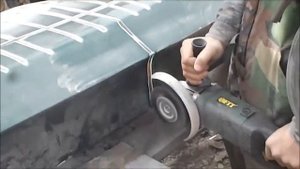Снятие старой шпаклёвки, самый быстрый способ.