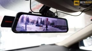 CARCAM Z8 обзор. Двухканальный видеорегистратор зеркало