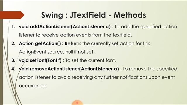 Java Swing - JTextField - CS206 Object Oriented Design And Programming - KTU 4th Semester - CSE смотреть онлайн
