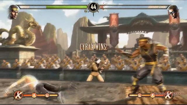 Mortal Kombat Komplete Edition PC Сайрекс VS Джони Кейдж смотреть онлайн