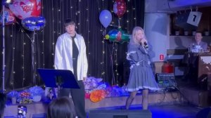 Диана Анкудинова и Саша Капустина. Выступление в клубе "Гнездо глухаря" 2023г.