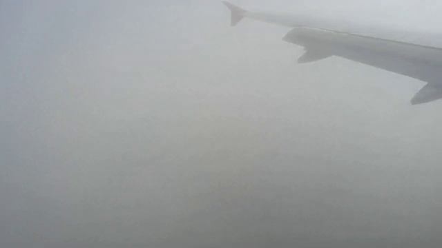 Посадка самолета в Челябинске