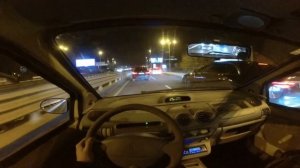 Renault Twingo City Night Drive POV Zagreb