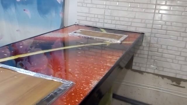 Первый опыт заливки столешницы эпоксидной смолой смотреть онлайн