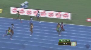 Michae Harriott (Holmwood) wins Class 2 Girls 200m Final Champs 2017