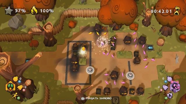 BurnStar - Прохождение AHAGameplay - Мир первый "ЛЕС" (7 - 9 уровни) смотреть онлайн