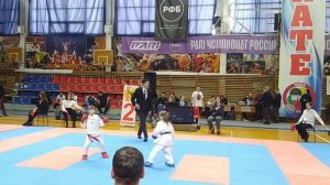 Соревнования по карате WKF, г. Барнаул Алтайский медведь.