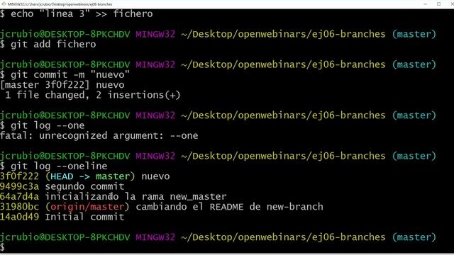 4 4 Encontrando errores Git Diff y Git Log | CURSO DE GIT смотреть онлайн