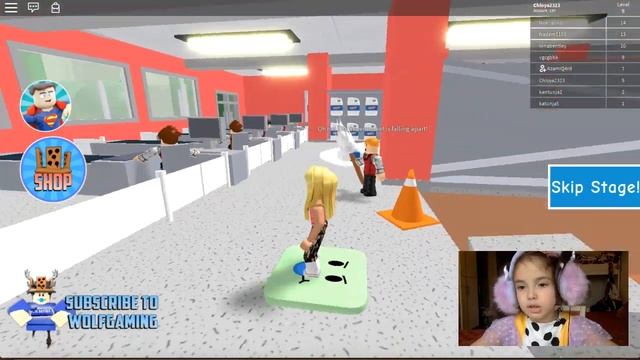 ROBLOX ПОБЕГ ИЗ СУПЕРМАРКЕТА:развлекательное видео для детей
