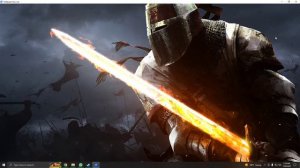 Flame Medieval Knight Live Wallpaper 60 FPS (wallpaper engine)