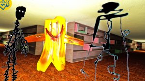 ЗАКУЛИСЬЕ БИБЛИОТЕКА ХОРРОР КАРТА || Garry's Mod Backrooms