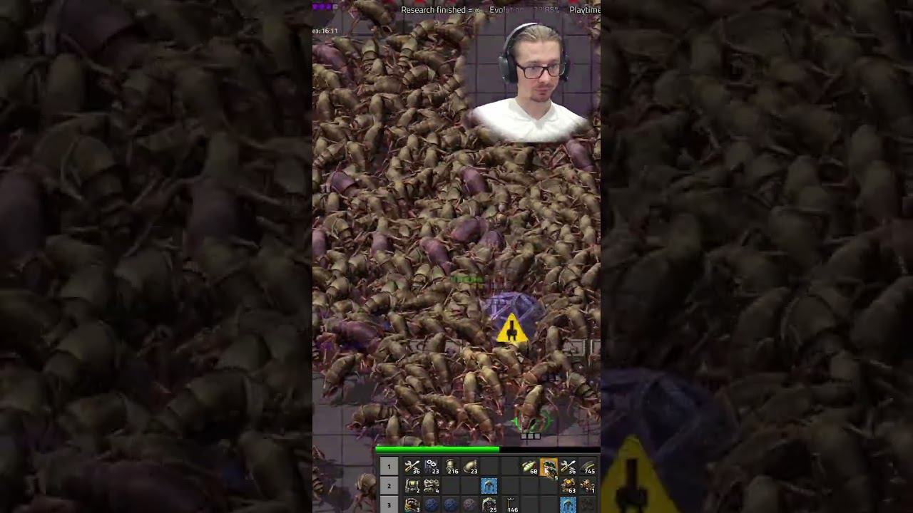 Сходил на базу #Factorio #Warptorio смотреть онлайн