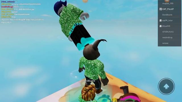 Проходим паркур на Робуксы в Roblox! смотреть онлайн