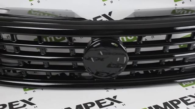 Volkswagen Polo 6 с 2021- года. Решётка радиатора чёрный лак смотреть онлайн
