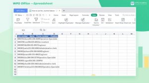 [WPS Academy] 1.1.4 Excel: How to use the Smart Split Columns feature