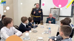 Ученики начальных классов встретились с участником Великой Отечественной войны Василием Прониным