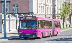 Автобус Могилёва МАЗ 105.060 ТС 3142 Маршрут 38 Обл.Больница - СПМК-130 (Обл.бол.- Институт МВД)