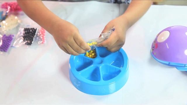 Beados Magic Beads Quick Dry Design Station Unboxing opening, Review and Play : Kyrascope  shopkins