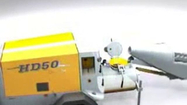 Демонстрация штукатурной работы. www.otdel.de смотреть онлайн