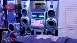 Aiwa XH-A1000 bass test