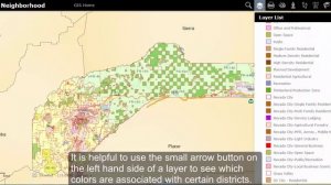 My Neighborhood - Using the Layer List