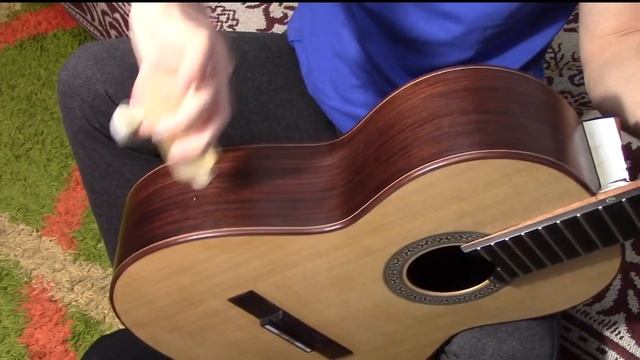 Как лакировать гитару шеллаком: подготовка деки к полировке смотреть онлайн