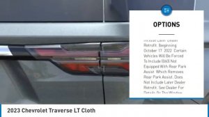 2023 Chevrolet Traverse 2311891