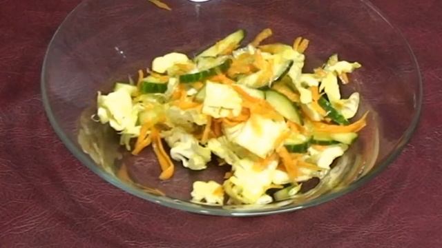 ПЯТЬ ПРОСТЫХ САЛАТОВ из ПЯТИ ОВОЩЕЙ.
