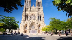 Reims. Прогулка по Реймсу вместе с Эммой. Франция.