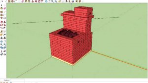 Печь для Бани из Кирпича. Без Бака для Воды.
