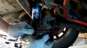 Перенос нижнего крепления заднего амортизатора на классике при занижении