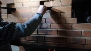 Готовим большого домашнего петуха в русской печи